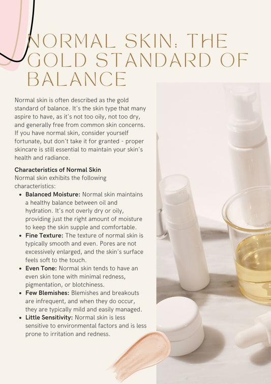 Normal Skin: The Gold Standard of Balance (FREE Download)