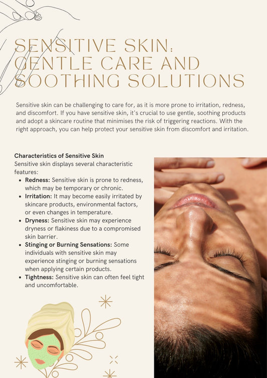 Sensitive Skin: Gentle Care and Soothing Solutions (FREE Download)